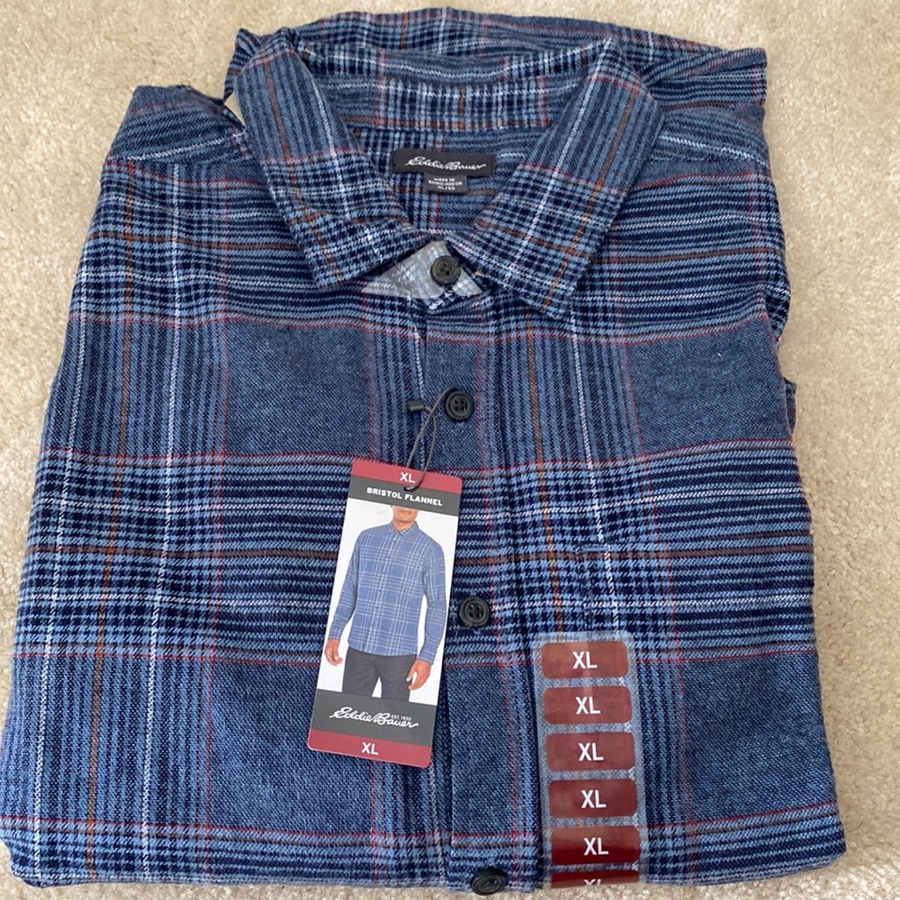 Eddie Bauer NWT Flannel